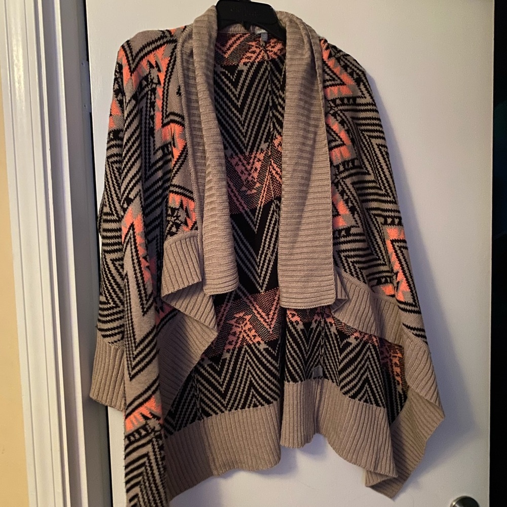 Charlotte Russe Chevron Cardigan